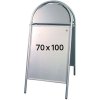 Expo Gotik Gatupratare/Top Sign Gatupratare - 70x100 cm - silver #1