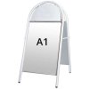 Expo Gotik Gatupratare/Top Sign Gatupratare - A1 - vit #1