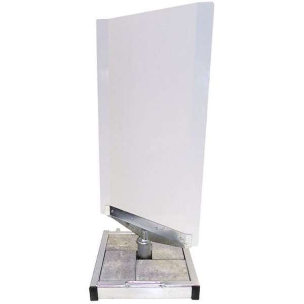 Outdoor Spin-Sign Gatupratare - 40x79 cm - vit #3