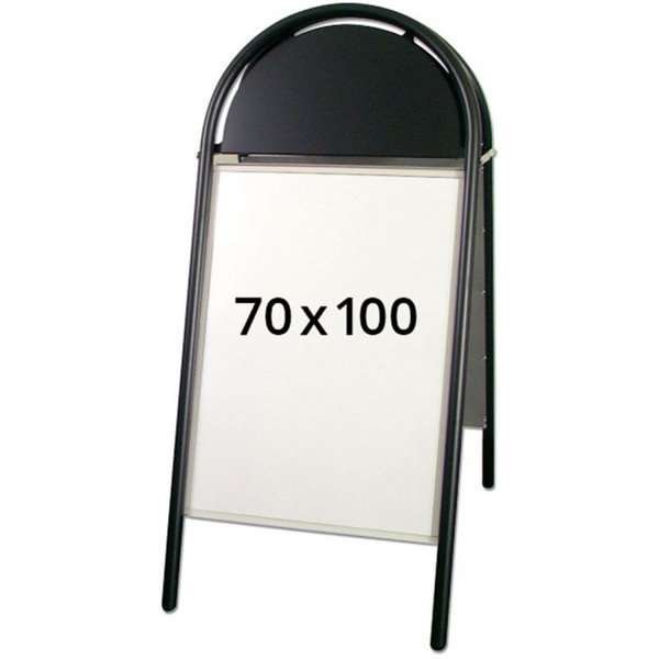 Expo Gotik Lux Gatupratare - 70x100 cm - svart #1