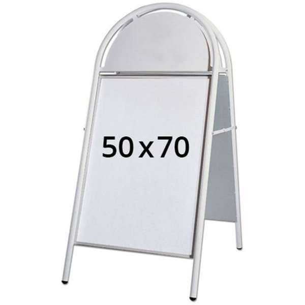 Expo Gotik Lux Gatupratare - 50x70 cm - vit #1