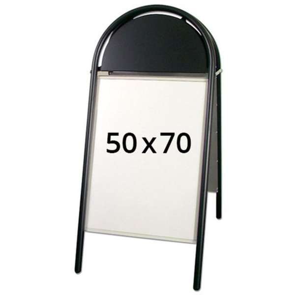 Expo Gotik Lux Gatupratare - 50x70 cm - svart #1