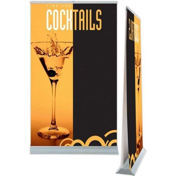 Mega Roll-up dubbelsidig - 240x250 cm - silver #2
