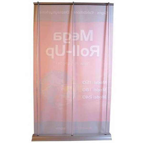 Mega Roll-up enkelsidig - 320x250 cm - silver #3