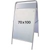 Expo Sign Gatuställ/Easy Sign Gatupratare - 70x100 cm - silver #1