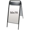 Expo Sign Gatuställ/Easy Sign Gatupratare - 50x70 cm - svart #1