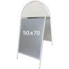Gotik Budget Toppställ - 50x70 cm - vit #1
