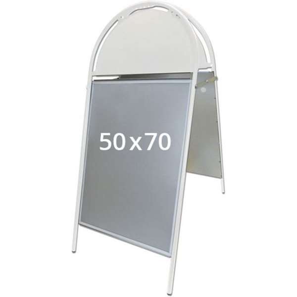 Gotik Budget Toppställ - 50x70 cm - vit #1