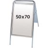 Expo Sign Standard Gatuställ - 50x70 cm - silver #1