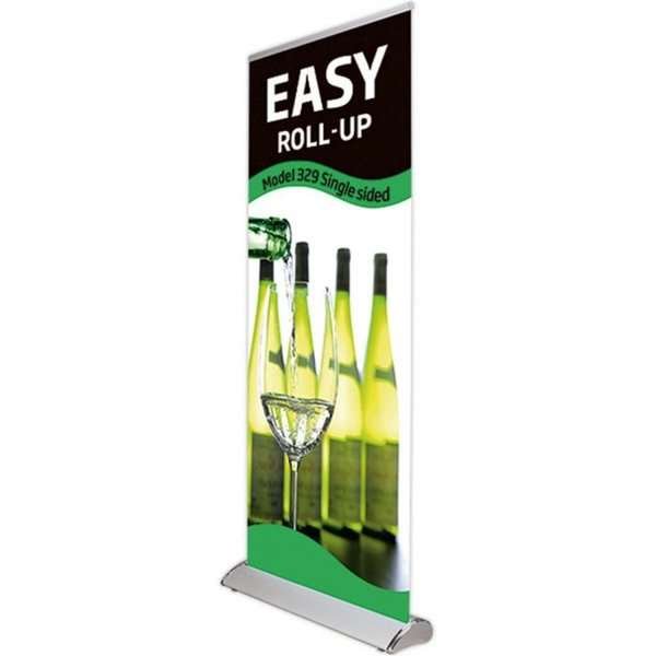 Toppprofil 80 cm med klämlist för Easy Roll-up, enkelsidig #2