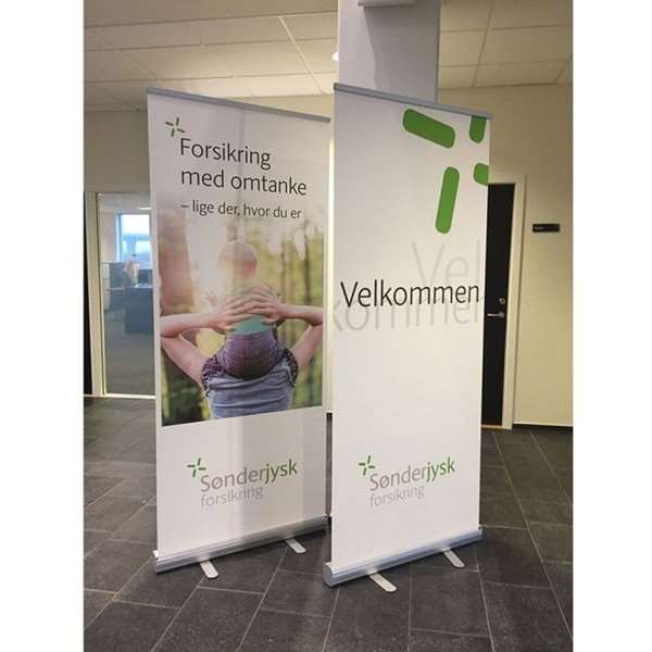 Business Roll-up, enkelsidig kassett, 85 cm, aluminium i väska med längsgående dragkedja #11