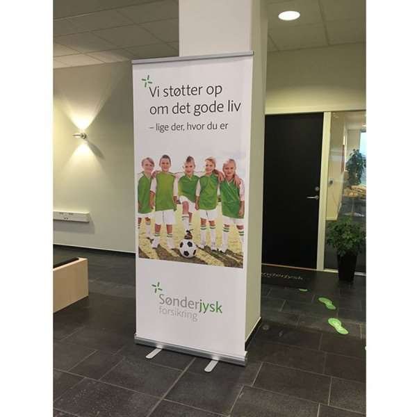 Business Roll-up, enkelsidig kassett, 85 cm, aluminium i väska med längsgående dragkedja #9