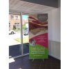Klassisk Roll-up enkelsidig - 85x200 cm - silver #12