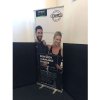 Klassisk Roll-up enkelsidig - 85x200 cm - silver #11