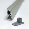 Klassisk Roll-up enkelsidig - 85x200 cm - silver #9
