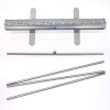 Klassisk Roll-up enkelsidig - 85x200 cm - silver #8