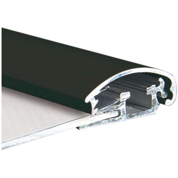 ALU SNAP PROFIL 25mm 3mtr - Svart RAL 9005 #1