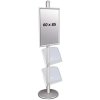 Multi Stander 3 - Enkeltsidet Med 2 Akrylhyler 25mm 1x60x85cm #1