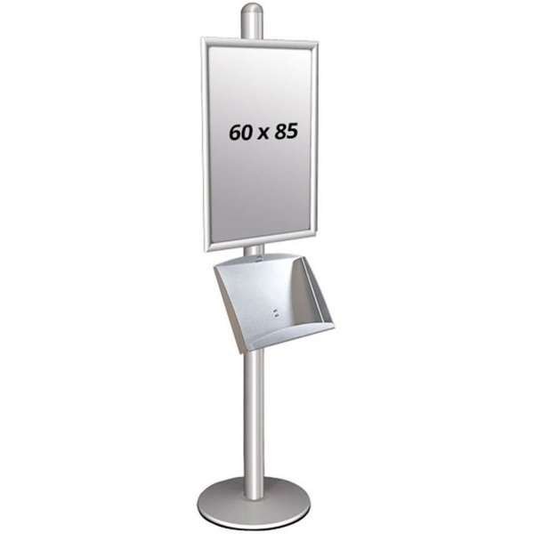 Multi Stander 1 - Enkelsidig med stålhylla 25mm 1x60x85cm #1