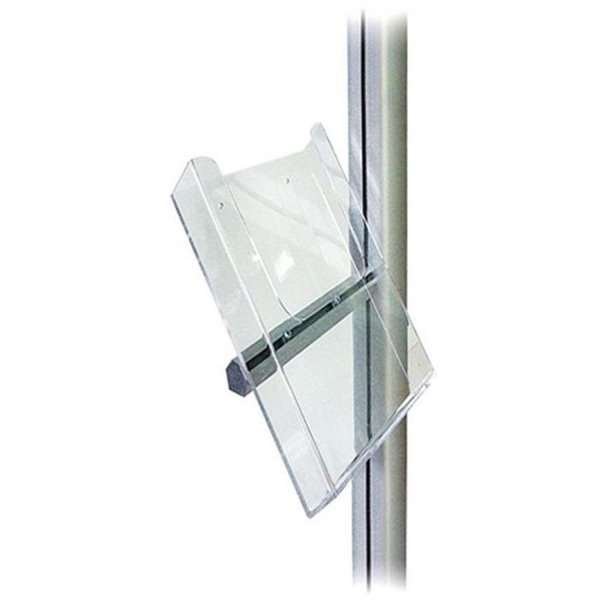 Multi Stand Akryl Broschyrhållare Med aluminiumfäste, M65 #1