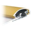 Alu Snap Profile 25mm. Guld 3m. - matta #1