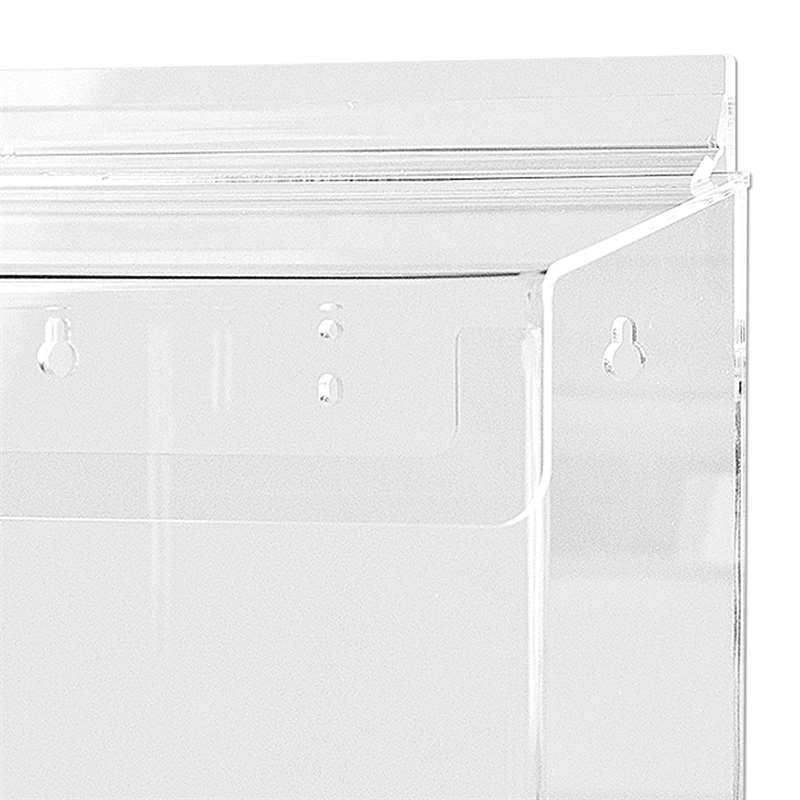 Broschyrhållare, vertikal, A4 djup #3
