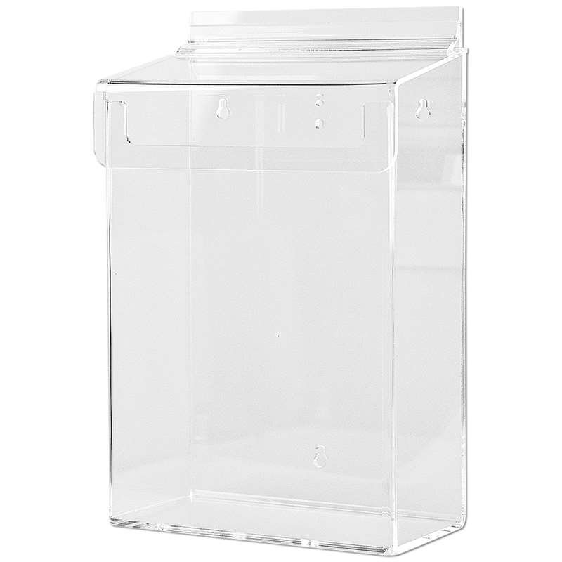 Broschyrhållare, vertikal, A4 djup #1