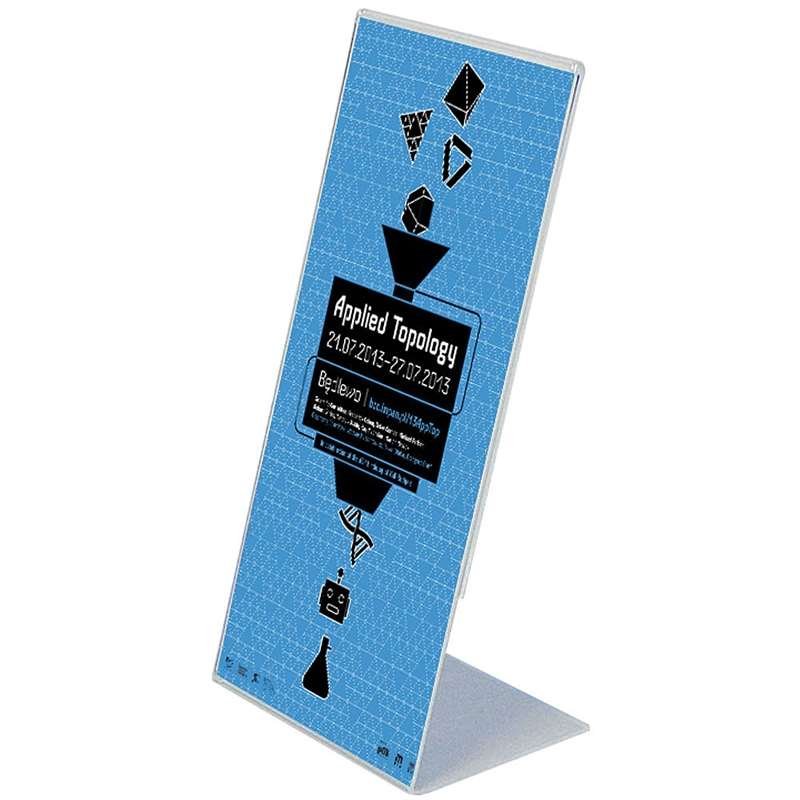 L - Menykorthållare vertikal - M65 Flyer - 9,9x21 cm #1