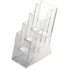 Multi Dispenser, broschyrhållare i akryl, 4 x M65 #1