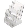 Multi Dispenser, broschyrhållare i akryl, 3 x A4 #1