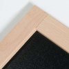 Griffeltavla med 38 mm träram ljust trä - 60x115cm #6