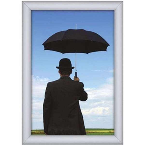 Alu sn&auml;ppramar Watersafe - 35 mm - 50x70 cm - silver