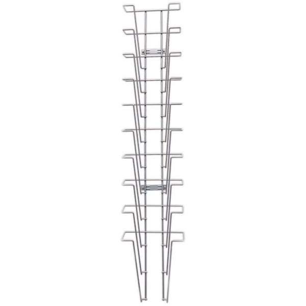 Broschyrhållare för vägg - 10xA4 - 21x29,7 cm #2