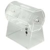 Tombola trumma i akryl, med lås #1
