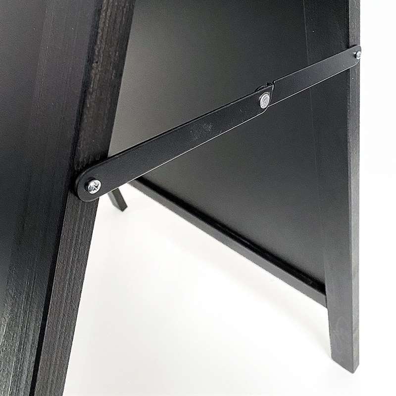 Wooden Griffelställ - Gatupratare Griffeltavla 59x78cm svart bets #2