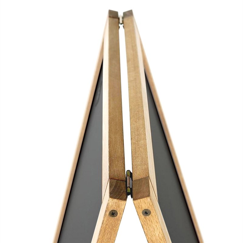 Griffeställ Gatupratare i trä med stålbräda 46x68cm - Ljus bok #3