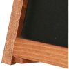 Griffeltavla bord med fötter, mörkt trä - A5 - 12,7x17,8 cm #3