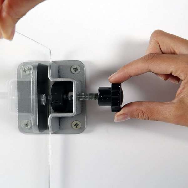 Universal Clamp Kit, 2 platthållare för vägg och tak #8