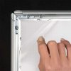 Alu snäppramar - 25 mm - 50x70 cm - Krom look #8