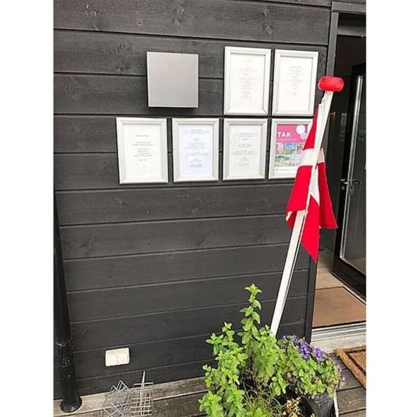 Alu snäppramar - 32 mm - 50x70 cm - silver #10