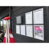 Alu snäppramar - 32 mm - 70x100 cm - silver #9