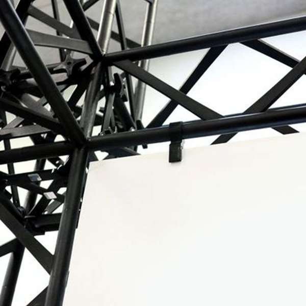 Crown Truss 15 U-form 4 x 4 m - svart #10