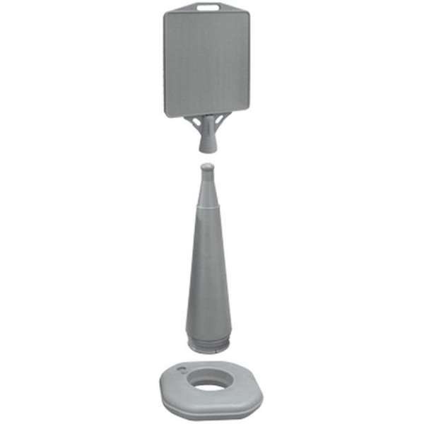 Vacu Display Street skylt B - silver #5