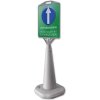 Vacu Display Street skylt B - silver #6
