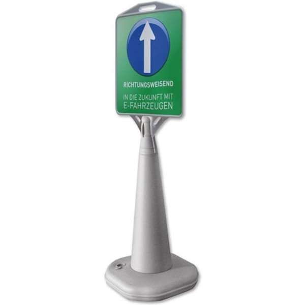 Vacu Display Street skylt B - silver #6