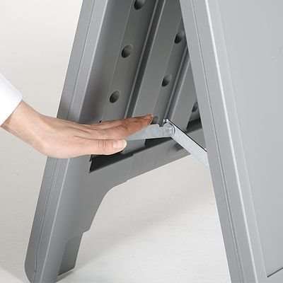 Compact A- board Gatupratare, mini, gult #2