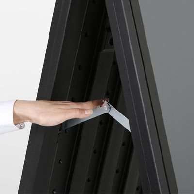 Compact plast A- ställ, A1 sort #6