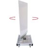 Outdoor Spin-Sign Gatupratare - 40x79 cm - vit #2