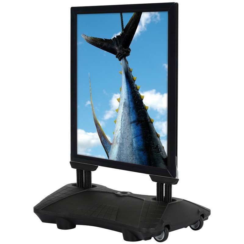 Wind-Sign Waterbase Budget Gatupratare - A0 - svart #16