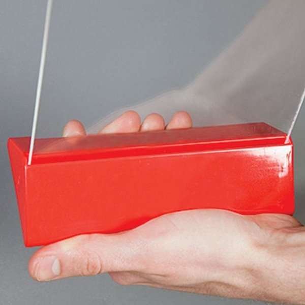 Pyramid Menu korthållare vertikal - A5 - 14,8x21 cm - röd #5